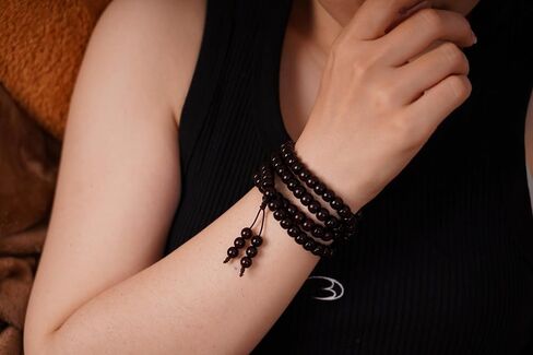 Handmade Bracelets for Men & Women, Wooden Mens Beaded Bracelets Couples Bracelets Birthday Gift for Men Women Comfortable for Daily Wear in Saudi Arabia