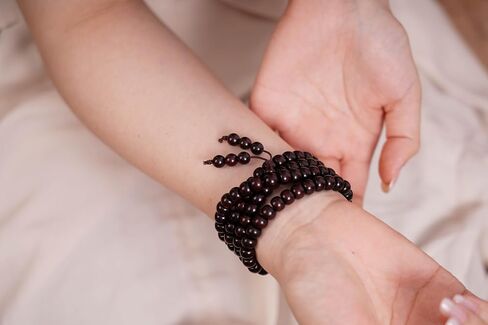 Handmade Bracelets for Men & Women, Wooden Mens Beaded Bracelets Couples Bracelets Birthday Gift for Men Women Comfortable for Daily Wear in Saudi Arabia