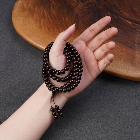 Handmade Bracelets for Men & Women, Wooden Mens Beaded Bracelets Couples Bracelets Birthday Gift for Men Women Comfortable for Daily Wear in Saudi Arabia