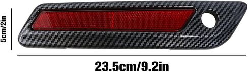 Saddlebag Outer Lid Hinge Light Kits for Harley Glide Road King Touring Side Case Cover 2014-2023 Motorcycle Side Box Cover Light Left+Right Carbon Fiber Gray 2Pcs - Upgrade Riding Experience in Saudi Arabia