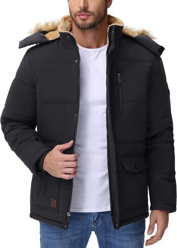 سترة Cotrasen للرجال الشتوية السمك الدافئ الصوف المبطن بالستران المائي in Kuwait