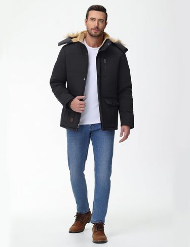 سترة Cotrasen للرجال الشتوية السمك الدافئ الصوف المبطن بالستران المائي in Kuwait