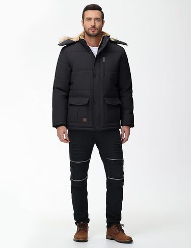 سترة Cotrasen للرجال الشتوية السمك الدافئ الصوف المبطن بالستران المائي in Kuwait