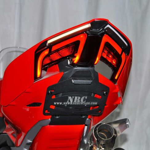 New Rage Cycles Fender Eliminator Compatible With Ducati V4 Panigale / V4 Streetfighter (2025-Present) Standard in Saudi Arabia