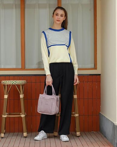 Small Tote Bag with Zipper Tote Bag for Women Nylon Satchel Hobo Bag Messenger Bag in Saudi Arabia