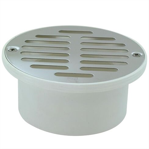 EZ-Flo 3 Inch x 4 Inch PVC General Purpose Drain with Stainless Steel Strainer, 15322 in Saudi Arabia