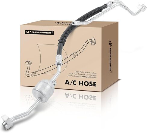 A-Premium A/C Discharge Line Hose Assembly Compatible with Ford F-250 F-350 Super Duty 2017-2019, F-450 F-550 Super Duty 2017, 6.7L, Compressor to Condenser in Saudi Arabia