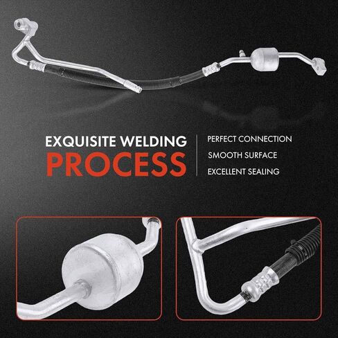 A-Premium A/C Discharge Line Hose Assembly Compatible with Ford F-250 F-350 Super Duty 2017-2019, F-450 F-550 Super Duty 2017, 6.7L, Compressor to Condenser in Saudi Arabia