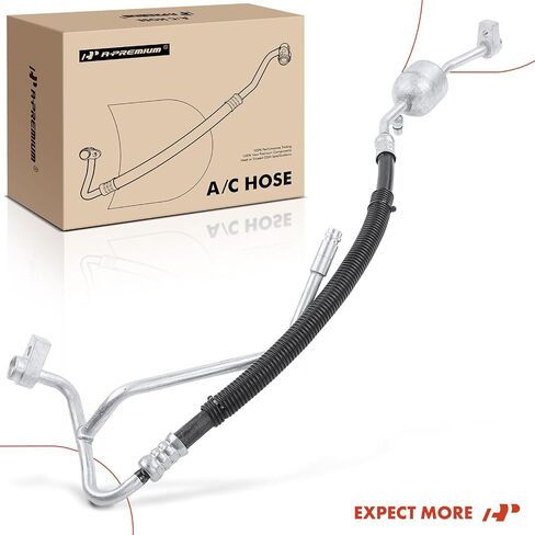 A-Premium A/C Discharge Line Hose Assembly Compatible with Ford F-250 F-350 Super Duty 2017-2019, F-450 F-550 Super Duty 2017, 6.7L, Compressor to Condenser in Saudi Arabia