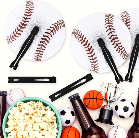 12 Pack Ladybug Themed Paper Hand Fans Decorative Folding Handheld Fans Ladybug Party Favors Supplies Decorations for Summer Holiday Birthday party Travel Camping Employee Gift DIY Crafts in Kuwait