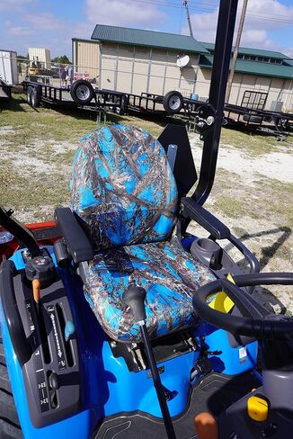 أغطية مقعد Durafit ، جرار LS MT125 اختر أغطية مقاعد Camo المقاومة للماء للجرار ، والتحقق من مطابقة الصورة مقاعدك. مقعد من قطعتين (MC2 Blue) in Kuwait