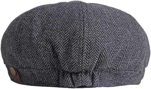Freebird99 Newsboy Herringbone Ivy Irish Flat Cap Paperboy Cabbie Gatsby Hat in Kuwait