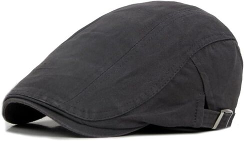 Meioro Men's Newsboy Cap Ivy Cotton Flat Hat Cabbie Cabbie Driving Hats Gatsby Gatsby Irish Hunting Beret Caps in Kuwait