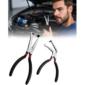 2PCS Electrical Connector Pliers for Cars,Electrical Disconnect Pliers,Automotive Tools Suitable for Various Types of Cars