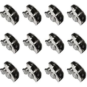 REVO 12PCS Rocker Arms Set 10mm bolt Replacement for Buick Chevy Olds Pontiac 3.1L 3.4L 24504436