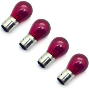 4pcs Light Bulb Car Stop Stop Switch Light Tail Light S8 Batch 1157 12V (Clear)