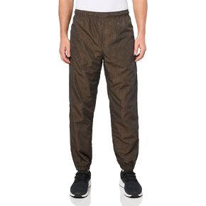 Lacoste Men's Water-Repellent Check Twill Trackpants