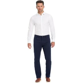 Arrow Men's Heritage Twill 5-Pocket Pant, Straight Leg Fit, Cotton Blend Fabric