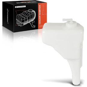 A-Premium Engine Coolant Overflow Recovery Expansion Tank with Cap Compatible with Honda Civic Civic del Sol 1992-1997 l4 1.5L 1.6L Front