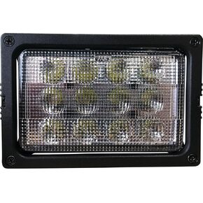Tigerlights Tiger Lights TL9350 4x6 LED المصباح الأمامي متوافق مع/استبدال John Deere W110 ، W150 ، W155 ، Macdon M100 ، M105 ، M150 ، M155 ، M155E4 110268 ، AFH208686 Combo Combo Off-Road Light