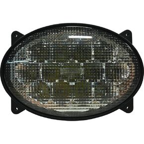 Tigerlights Tiger Lights TL8520 12V LED المصباح البيضاوي المتوافق مع/استبدال CASE/IH 5088 ، 6088 ، 7088 ، 7120 ، 7230 ، 7130 ، 8010 ، 8120 ، 9120 RE260102 ، RE173600 ، 87106354 OFF-ROAD LIGHT