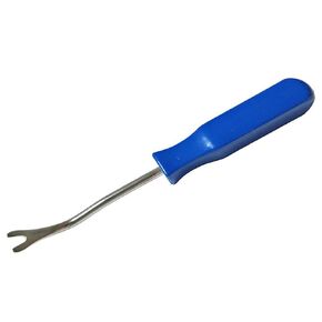 1 Piece Plastic Fastener Remover Automotive Fastener Remover Plastic Fastener Clip Removal Tool Plastic Clip Trim Remover Car Clips Fastener Remover Panel Trim Removal Tool, Blue