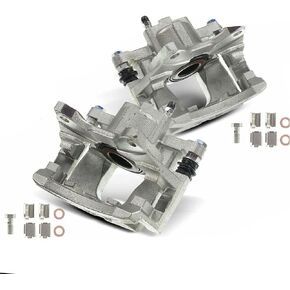 Pair Rear Disc Brake Caliper Assembly Compatible with Dodge and Jeep,for Nitro 2007-2011, Liberty 2008-2012, Wrangler 2007-2017, Wrangler JK 2018 18B5046 18B5047