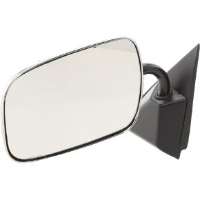 JC Whitney Driver Side Non-Electric Mirror for Chevrolet C1500 K1500 1988-1998 Chrome Standard Cab JGM13L