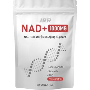 مكملات Advanced NAD+ مع PQQ & Resveratrol - صيغة العمل الثلاثي للطاقة الخلوية ، صحة القلب ودعم مضادات الأكسدة - نقاء مرتفع ، إمدادات 30 يومًا (1pc)