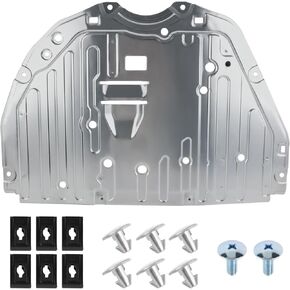 حارس درع Splash Splash ، تحت لوحة Car Shield Cover متوافقة مع 2022-2023 Honda Civic ، 74111T20A0 ، لحماية المحرك
