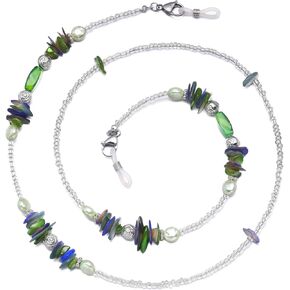 سلسلة نظارات Alibbon للنساء أحذية نظارات نظارات حول العنق حول نظارة شمسية الحزام حبل eyglass