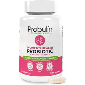 بروبيوتيك للمرأة ، كبسولات مكملات صحية مهبلية وأمعاء ومكملات من المناعة ، 20 مليار وحدة تقليدية ، 12 سلالة بروبيوتيك ، نباتي ، 30 زجاجة. in Kuwait