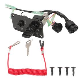 12V Yamaha Yacht Yacht Main Switch-مجموعة مفتاح المحرك المفرد التجميع 704-82570-12-00 الإشعال مربع التحكم في التشغيل 704-82570-11-00 704-82570-08-00