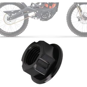 غطاء الترباس من محور الشوكة الخلفي لـ Surron Sur Ron LBX Talaria Sting X3 XXX Electric Dirt Bike Orange