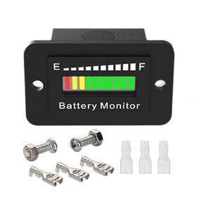 12V 24V 36V 48V 60V 72V GOLF CART METER ، مؤشر بطارية LED ، مقياس بطارية LED-ATAD-ATYSIUM المقاوم للماء (BM210)