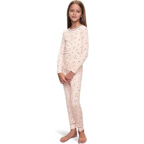 Eberjey Girls' Gisele Printed-The Night Time Set (Toddler/Little Big Kid)