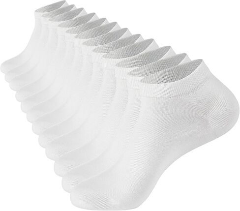 Losa Kute 6 Pairs Mens Ankle Socks Cotton Low Cut Socks for men 9-11 10-13 in Saudi Arabia