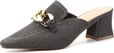 البغال الكعب المكتنزة في إصبع القدم المتمثل في إصبع القدم ، وملاءمة موس ، وصنادل مريحة على الأعمال التجارية والارتداء اليومي in Kuwait