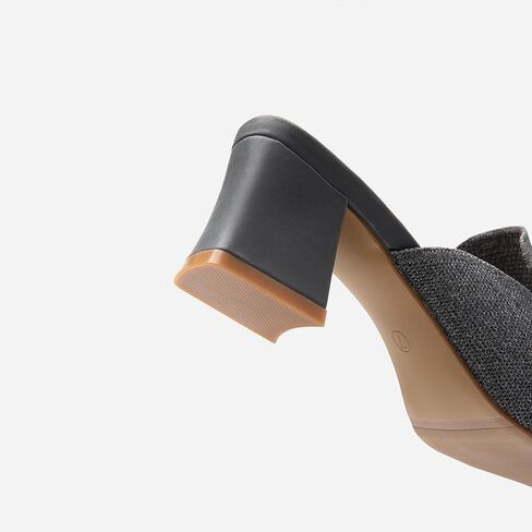 البغال الكعب المكتنزة في إصبع القدم المتمثل في إصبع القدم ، وملاءمة موس ، وصنادل مريحة على الأعمال التجارية والارتداء اليومي in Kuwait