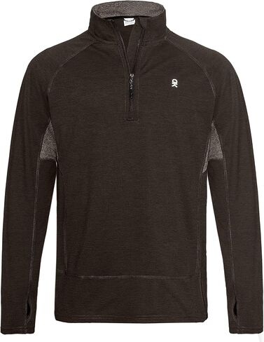 Little Donkey Andy Men's Lightweight Quarter Zip Pullover,UPF 50+ Long Sleeve Athletic Shirts for Outdoor Running Golf in Saudi Arabia