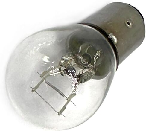 4Pcs Light bulb car brake stop signal turn tail light S8 batch 1157 12v (Clear) in Kuwait