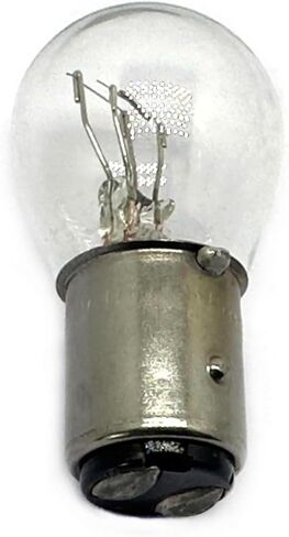 4Pcs Light bulb car brake stop signal turn tail light S8 batch 1157 12v (Clear) in Kuwait