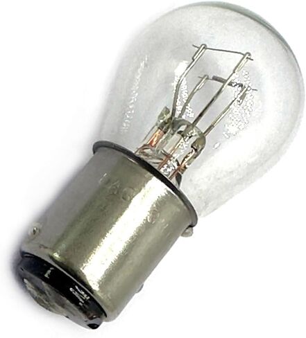 4Pcs Light bulb car brake stop signal turn tail light S8 batch 1157 12v (Clear) in Kuwait