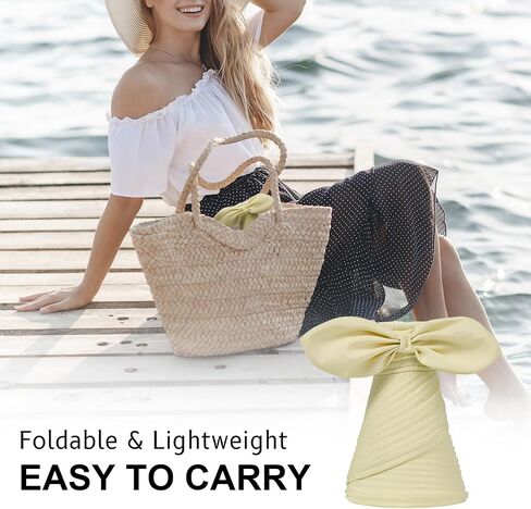 Durio Sun Hat for Women UV Protection Hats Wide Brim Sun Hats Ponytail for Summer Beach Tennis Golf Garden in Kuwait
