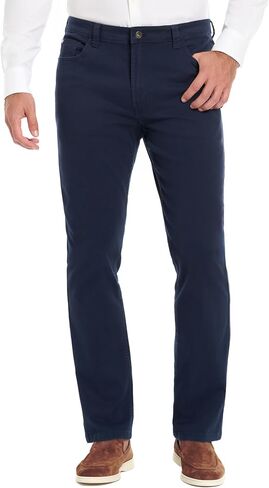Arrow Men's Heritage Twill 5-Pocket Pant, Straight Leg Fit, Cotton Blend Fabric in Saudi Arabia