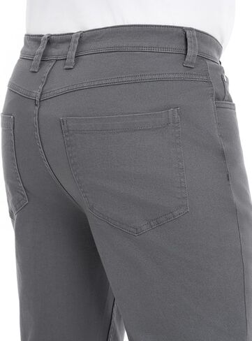 Arrow Men's Heritage Twill 5-Pocket Pant, Straight Leg Fit, Cotton Blend Fabric in Saudi Arabia