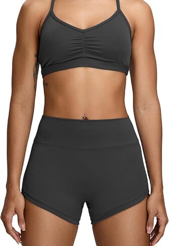 Womens Butterlift High Waist Scrunch Butt Biker Shorts 3 Inches No Front Seam Workout Yoga Gym Booty Shorts in Saudi Arabia