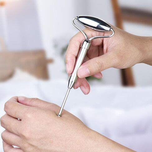 Stainless Steel Gua Sha Tool & Acupuncture Pen - Deep Tissue & Trigger Point Massage Therapy - Full Body Self-Massage Acupressure Bar in Saudi Arabia