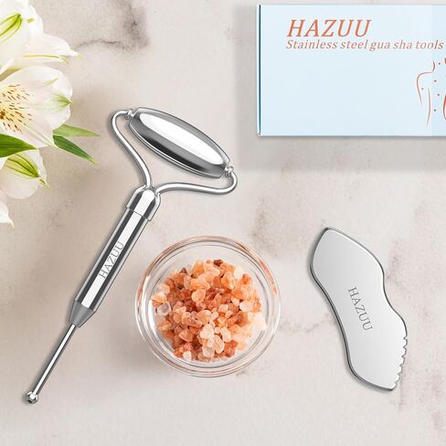 Stainless Steel Gua Sha Tool & Acupuncture Pen - Deep Tissue & Trigger Point Massage Therapy - Full Body Self-Massage Acupressure Bar in Saudi Arabia