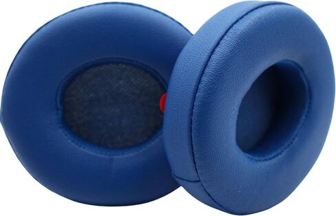 وسائد أذن بديلة متوافقة مع سماعات Beats by Dre Solo3/Solo2 السلكية/اللاسلكية A1796/B0534 (أحمر وردي) in Kuwait